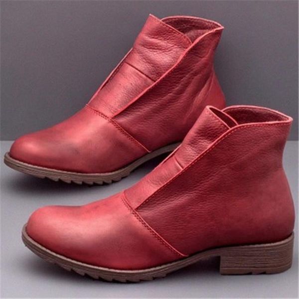 boots spring ladies vintage chunky slip on heels women's ankle women soft pu leather woman casual shoes female plus size 35-43, Black
boots spring ladies vintage chunky slip on heels women's ankle women soft pu leather woman casual shoes female plus size 35-43, Black