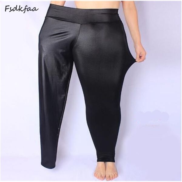 faux leather leggings fashion high-waist stretch material pencil women large size m-5xl 211204, Black
faux leather leggings fashion high-waist stretch material pencil women large size m-5xl 211204, Black