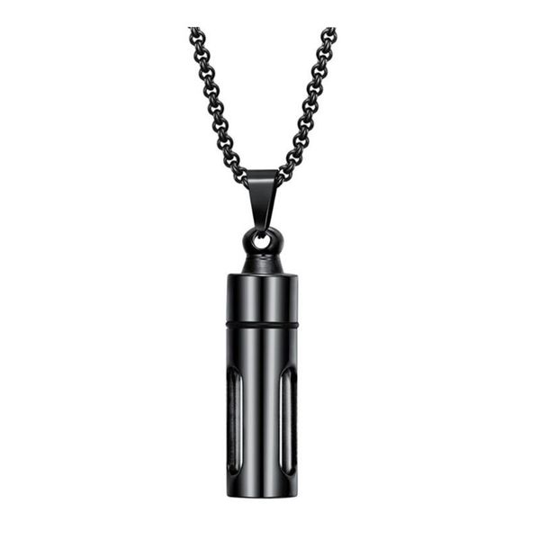 pendant necklaces 1pc openable perfume bottle design necklace creative stainless steel decor black, Silver
pendant necklaces 1pc openable perfume bottle design necklace creative stainless steel decor black, Silver