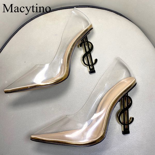 dress shoes party transparent pvc pointed toe high heel summer strange women formal occassion j1l6, Black
dress shoes party transparent pvc pointed toe high heel summer strange women formal occassion j1l6, Black
