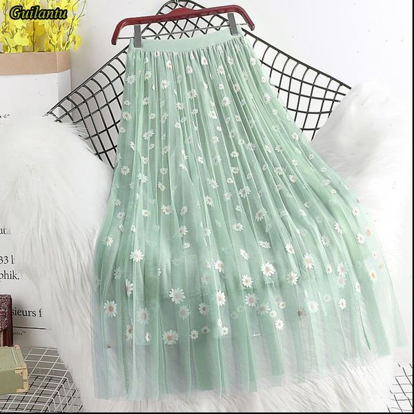 summer womens skirt print floral tulle long women fashion high waist vintage mesh pleated length skirts casual elastic, Black
summer womens skirt print floral tulle long women fashion high waist vintage mesh pleated length skirts casual elastic, Black
