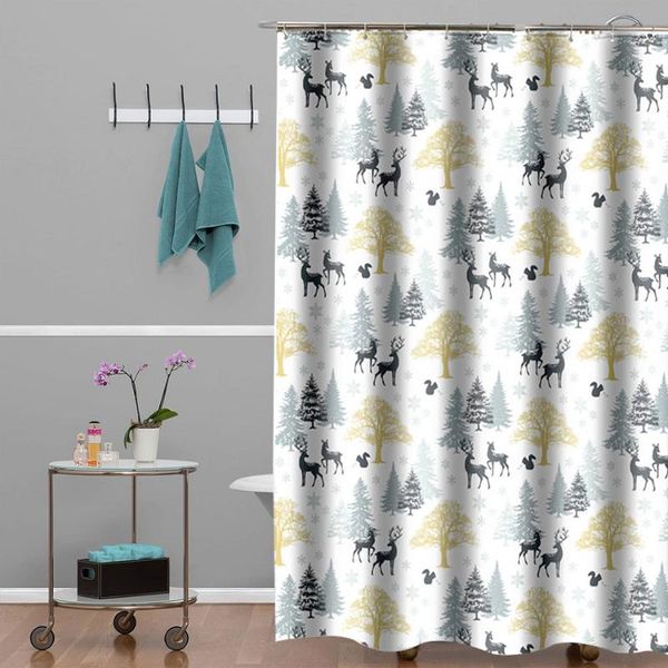 shower curtains christmas party decoration curtain for bathroom deer trees printing with hooks waterproof polyester fabric
shower curtains christmas party decoration curtain for bathroom deer trees printing with hooks waterproof polyester fabric