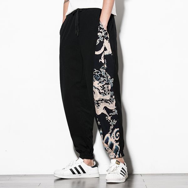 pant streetwear mens cotton linen trousers summer 5xl casual male patchwork elastic waist straight loose pants men plus size, Black
pant streetwear mens cotton linen trousers summer 5xl casual male patchwork elastic waist straight loose pants men plus size, Black