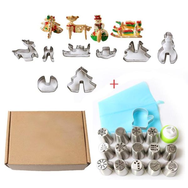 nail art kits 25pcs/set diy christmas nozzles cutters set icing piping tips cookie cutter mold pastry converter bags cupcake cake decorating
nail art kits 25pcs/set diy christmas nozzles cutters set icing piping tips cookie cutter mold pastry converter bags cupcake cake decorating