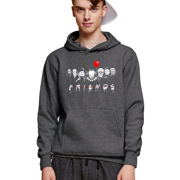 men's hoodies & sweatshirts cotton horror fleece hoodeds friends pennywise michael halloween mens fashion jacket gift women soft, Black
men's hoodies & sweatshirts cotton horror fleece hoodeds friends pennywise michael halloween mens fashion jacket gift women soft, Black