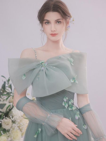party dresses mint green spaghetti strap evening delicate appliques a-line prom gown back lace-up women banquet dress, White;black
party dresses mint green spaghetti strap evening delicate appliques a-line prom gown back lace-up women banquet dress, White;black