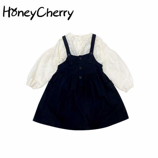 girls suit spring girl suspender skirt shirt two-piece suit baby girl clothes baby girl clothes set 210701, White
girls suit spring girl suspender skirt shirt two-piece suit baby girl clothes baby girl clothes set 210701, White
