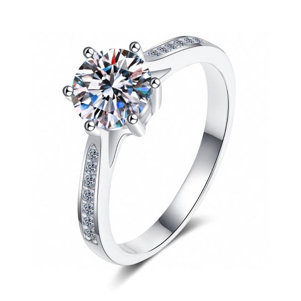 cluster rings passed diamond test 0.5-2 ct perfect cut moissanite party ring 925 sterling silver wedding for women luxury jewelry gift, Golden;silver
cluster rings passed diamond test 0.5-2 ct perfect cut moissanite party ring 925 sterling silver wedding for women luxury jewelry gift, Golden;silver