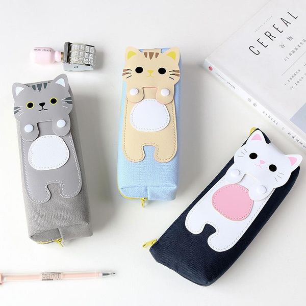 pencil cases cute cartoon cat case small and portable storage bag girl cosmetic boy stationery office supplies 050079
pencil cases cute cartoon cat case small and portable storage bag girl cosmetic boy stationery office supplies 050079