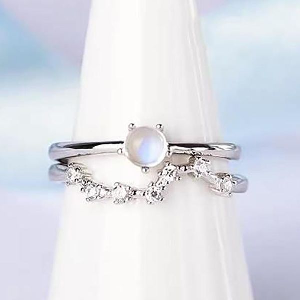 sterling silver lucky seven star moonstone two-in-one charm double layer ring female constellation girlfriend cluster rings, Golden;silver
sterling silver lucky seven star moonstone two-in-one charm double layer ring female constellation girlfriend cluster rings, Golden;silver