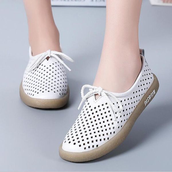 sandals genuine leather hollow out women ballet flats mothers' soft bottom slip on shallow shoes woman solid casual c662, Black
sandals genuine leather hollow out women ballet flats mothers' soft bottom slip on shallow shoes woman solid casual c662, Black