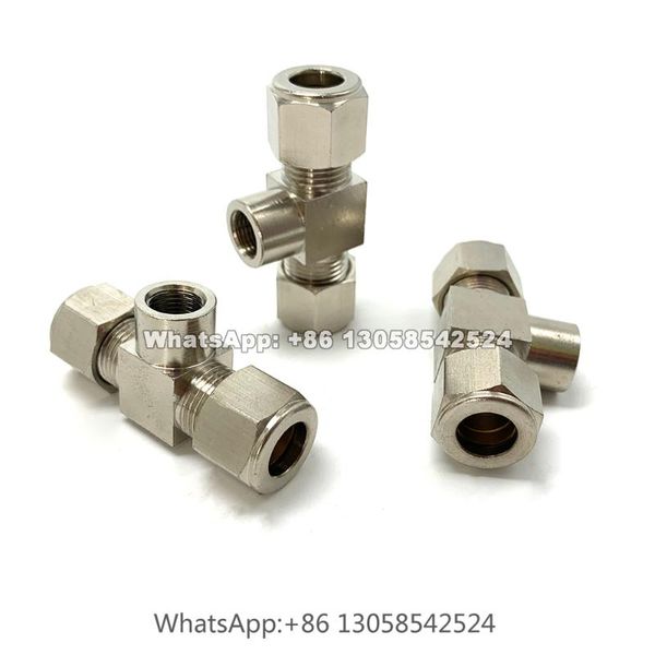 tube fitting, double ferrule equal straight adapter, spray nozzle fitting accessories, pipe joint tubing connector watering equipments
tube fitting, double ferrule equal straight adapter, spray nozzle fitting accessories, pipe joint tubing connector watering equipments