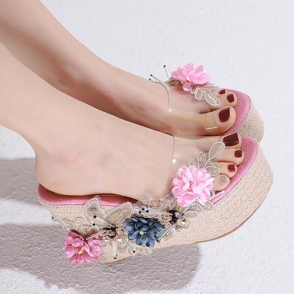 slippers ymechic 2021 summer fashion wedge flower beach slides flip flops women outdoor border bead platform shoes drop ship, Black
slippers ymechic 2021 summer fashion wedge flower beach slides flip flops women outdoor border bead platform shoes drop ship, Black
