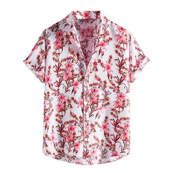men's casual shirts hawaiian shirt summer floral print beach short sleeve men holiday fashion plus size xxl, White;black
men's casual shirts hawaiian shirt summer floral print beach short sleeve men holiday fashion plus size xxl, White;black
