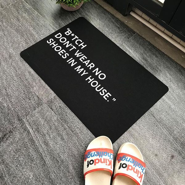 carpets drop carpet for entrance of house b*tch don't wear no shoes in my welcome mats front door anti-slip doormat
carpets drop carpet for entrance of house b*tch don't wear no shoes in my welcome mats front door anti-slip doormat