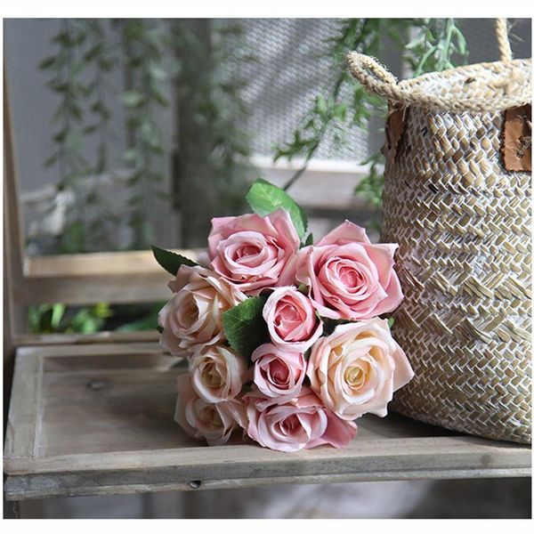 rose pink silk peony artificial flower bouquet fake flowers home wedding decoration indoor garden birthday party adornment decorative & wrea
rose pink silk peony artificial flower bouquet fake flowers home wedding decoration indoor garden birthday party adornment decorative & wrea