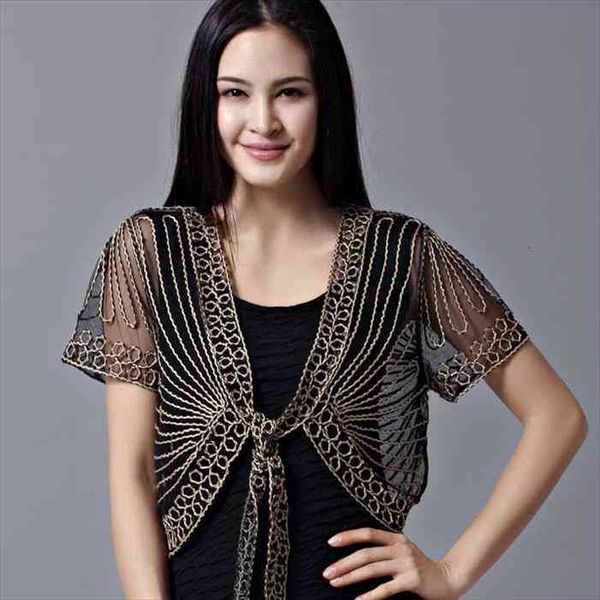 summer thin short sleeve handmade crochet lace mesh shrug bolero women embroidery cardigan feminino short cape oversized, White;black
summer thin short sleeve handmade crochet lace mesh shrug bolero women embroidery cardigan feminino short cape oversized, White;black