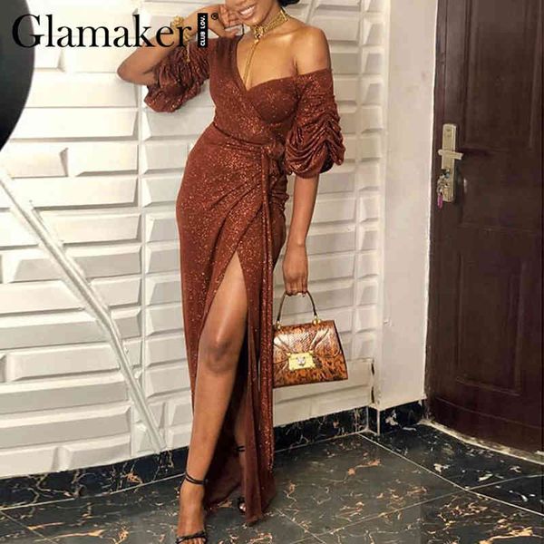 glamaker shiny lurex plested long party dress women high split v neck bodycon party club dress elegant autumn maxi dress 210414, Black;gray
glamaker shiny lurex plested long party dress women high split v neck bodycon party club dress elegant autumn maxi dress 210414, Black;gray