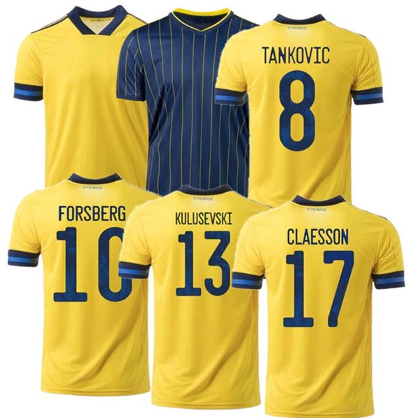 2021 sweden national team soccer jerseys ibrahimovic emil forsberg larsson kulusevski kallstrom fans player version sverige 20 21 football s, Black;yellow
2021 sweden national team soccer jerseys ibrahimovic emil forsberg larsson kulusevski kallstrom fans player version sverige 20 21 football s, Black;yellow