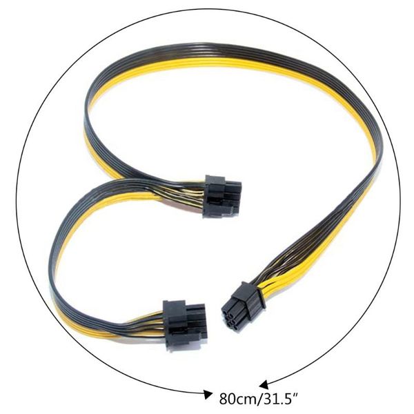 pin to dual 8 (6+2) cable team profitcom male pci express power extension b2ef computer cables & connectors
pin to dual 8 (6+2) cable team profitcom male pci express power extension b2ef computer cables & connectors