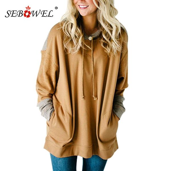 women's hoodies & sweatshirts sebowel women fashion oversized hoodie sweatshirt colorblocked waffle knit splice female autumn baggy hoo, Black
women's hoodies & sweatshirts sebowel women fashion oversized hoodie sweatshirt colorblocked waffle knit splice female autumn baggy hoo, Black