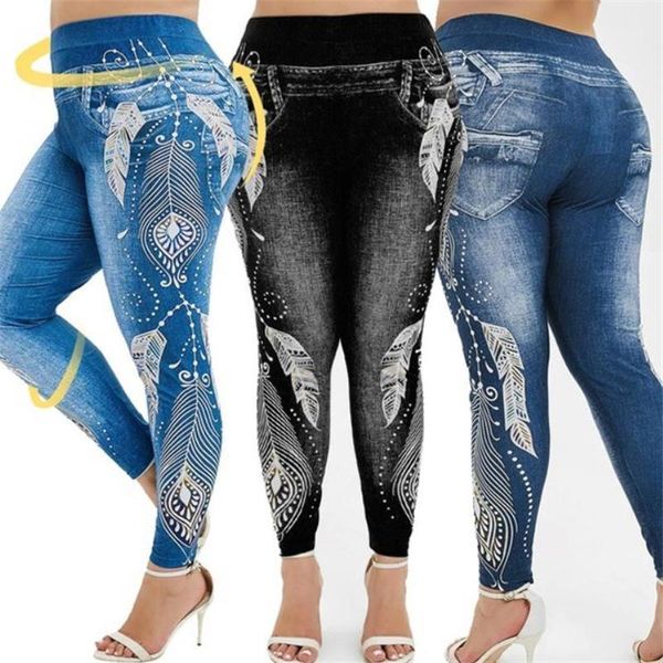 womens leggings imitation jeans floral printing elastic waist pencil pants jeggings plus size legging ladies sweatpants trousers women', Black
womens leggings imitation jeans floral printing elastic waist pencil pants jeggings plus size legging ladies sweatpants trousers women', Black