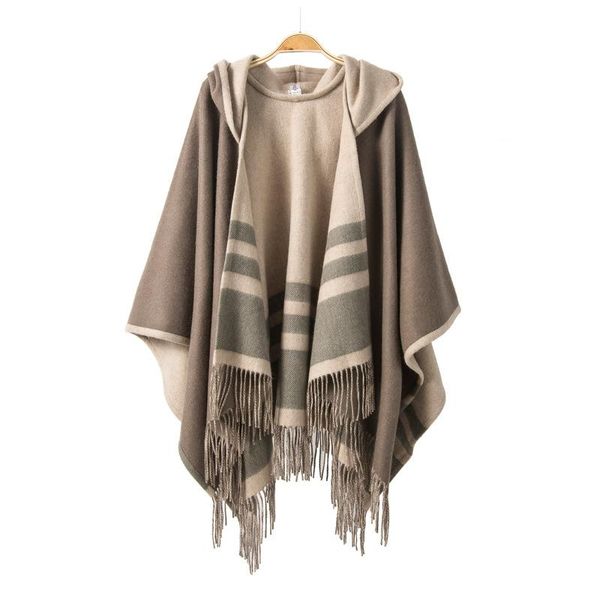 scarves 2021 inner mongolia pure wool tassel double-sided u-shaped cloak, custom name logo, hooded shawl, dual-use, Blue;gray
scarves 2021 inner mongolia pure wool tassel double-sided u-shaped cloak, custom name logo, hooded shawl, dual-use, Blue;gray