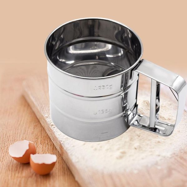 colanders & strainers hand-held stainless steel flour sieve cup powder mesh knife baking kitchen gadget for cakes hand-screened sugar
colanders & strainers hand-held stainless steel flour sieve cup powder mesh knife baking kitchen gadget for cakes hand-screened sugar