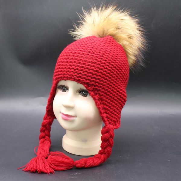 berets unique design girls fur pom poms winter hat wool knitted bomber crochet baby hats products beanie apparel accessories, Blue;gray
berets unique design girls fur pom poms winter hat wool knitted bomber crochet baby hats products beanie apparel accessories, Blue;gray