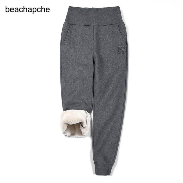 women's pants & capris beachapche women winter warm lambskin cashmere solid casual trousers female thick pant sweatpants loose, Black;white
women's pants & capris beachapche women winter warm lambskin cashmere solid casual trousers female thick pant sweatpants loose, Black;white