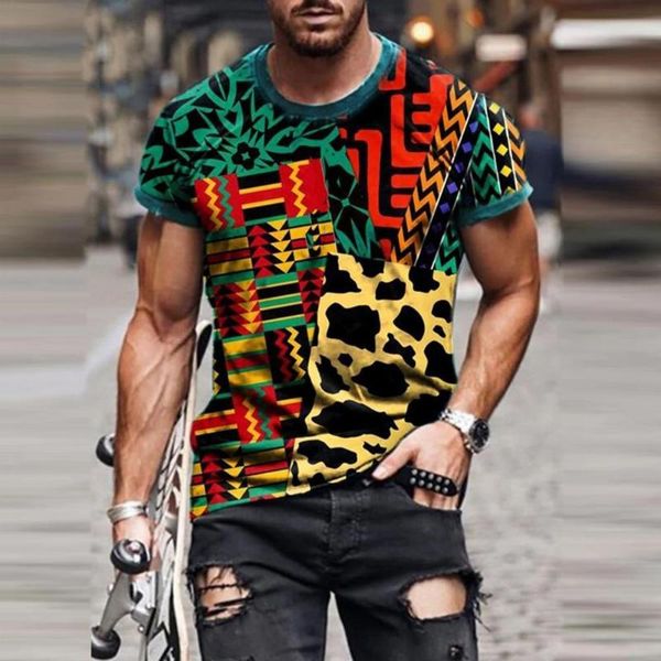 men short sleeve ethnic print o-neck tee t-shirt funny design casual tees graphic slim pullover for summer women's, White
men short sleeve ethnic print o-neck tee t-shirt funny design casual tees graphic slim pullover for summer women's, White