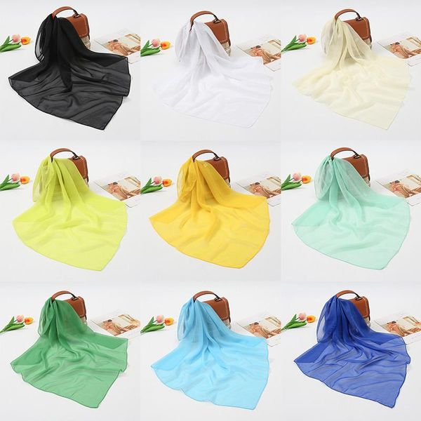 scarves fashion thin kerchief hair scarf for women soft solid color chiffon hijab scarfs square shawl headband ladies, Blue;gray
scarves fashion thin kerchief hair scarf for women soft solid color chiffon hijab scarfs square shawl headband ladies, Blue;gray