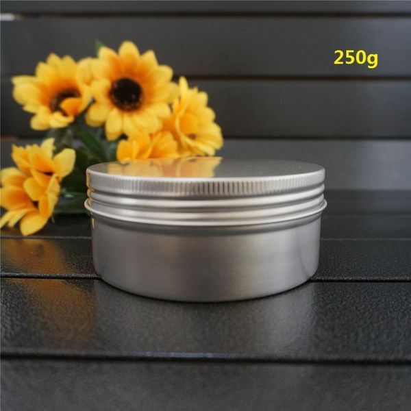 storage bottles & jars 250g silver round aluminum box metal tin 250ml empty cosmetic cream diy 100*42mm refillable jar tea pot
storage bottles & jars 250g silver round aluminum box metal tin 250ml empty cosmetic cream diy 100*42mm refillable jar tea pot