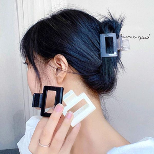 hair accessories korean cute solid color square small women fashion simple hollow acrylic clips girls wholesale
hair accessories korean cute solid color square small women fashion simple hollow acrylic clips girls wholesale