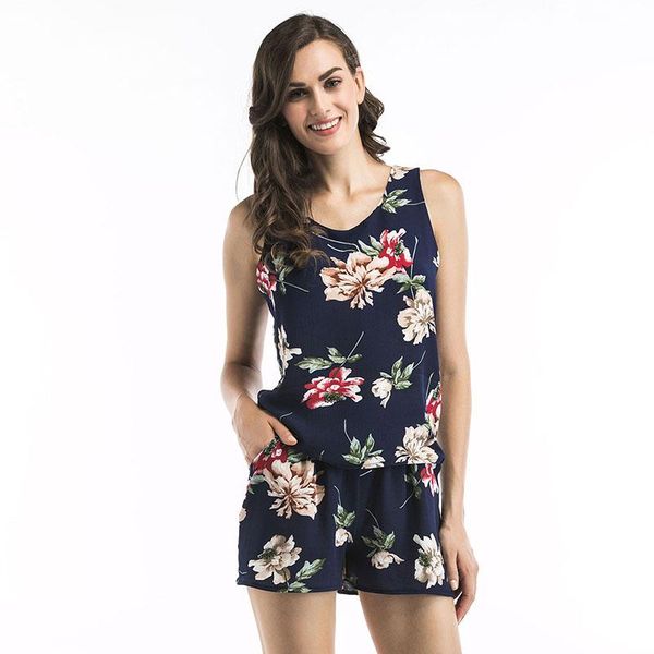 colors available 2 piece clothes set women fashion flower print clothing sets for lady girls (tank + shorts) selling women's two pants, White
colors available 2 piece clothes set women fashion flower print clothing sets for lady girls (tank + shorts) selling women's two pants, White