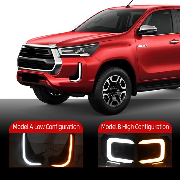 2pcs led daytime running light for toyota hilux revo rocco 2020 2021 2022 dynamic turn yellow signal relay car 12v led drl day light
2pcs led daytime running light for toyota hilux revo rocco 2020 2021 2022 dynamic turn yellow signal relay car 12v led drl day light