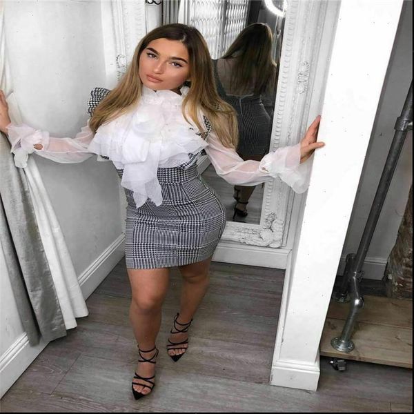 plus size plaid womens skirt high waist ruffles slim bodycon preppy style check frill zipper mini 2styles, Black
plus size plaid womens skirt high waist ruffles slim bodycon preppy style check frill zipper mini 2styles, Black