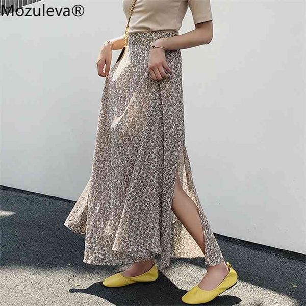 spring vintage chiffon a-line with lining summer high waist side split floral print skirts for women femme 210416, Black
spring vintage chiffon a-line with lining summer high waist side split floral print skirts for women femme 210416, Black