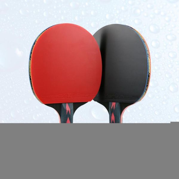 2pcs 5 star red carbon fiber table tennis racket double pimples-in pingpong for teenager player (horizontal grip) raquets
2pcs 5 star red carbon fiber table tennis racket double pimples-in pingpong for teenager player (horizontal grip) raquets