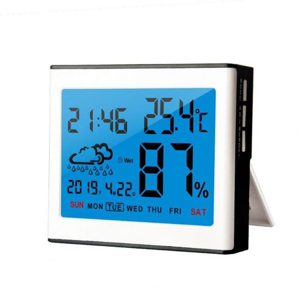 wall clocks lcd digital temperature humidity meter backlight home comfort indicator abs electronic hygrometer weather station
wall clocks lcd digital temperature humidity meter backlight home comfort indicator abs electronic hygrometer weather station