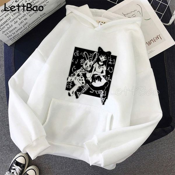 women's hoodies & sweatshirts harajuku hoodie aesthetic gothic punk cartoon sweatshirt women drop winter warm oversize street clothes, Black
women's hoodies & sweatshirts harajuku hoodie aesthetic gothic punk cartoon sweatshirt women drop winter warm oversize street clothes, Black