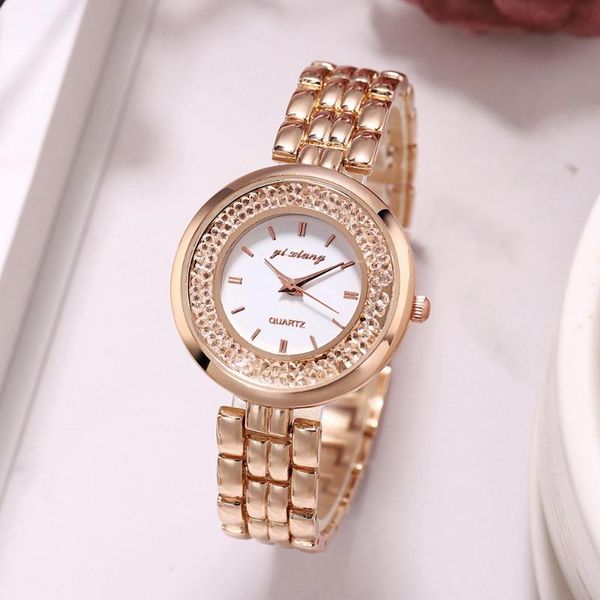 ladies dress watches gold clock relogios fashion luxury rhinestone women bracelet watch stainless steel quartz wristwatches, Slivery;brown
ladies dress watches gold clock relogios fashion luxury rhinestone women bracelet watch stainless steel quartz wristwatches, Slivery;brown