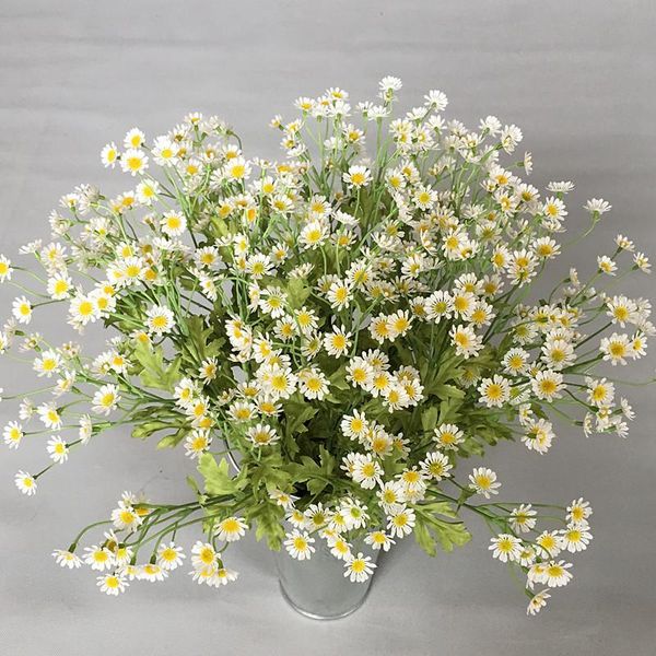 decorative flowers & wreaths 30 artificial daisy flower silk chamomile fake small wedding home party holiday high-end decoration
decorative flowers & wreaths 30 artificial daisy flower silk chamomile fake small wedding home party holiday high-end decoration