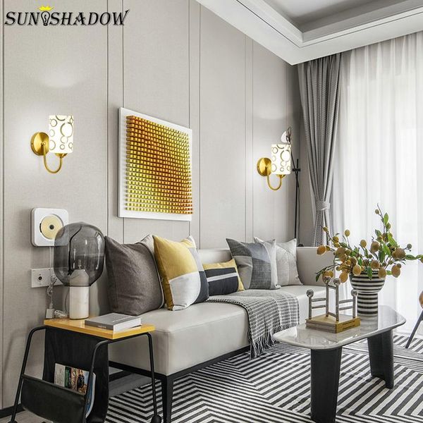 wall lamps homa decoration lustre modern lamp indoor 1/2head light for living room bedroom bedside dining ligth gold frame
wall lamps homa decoration lustre modern lamp indoor 1/2head light for living room bedroom bedside dining ligth gold frame