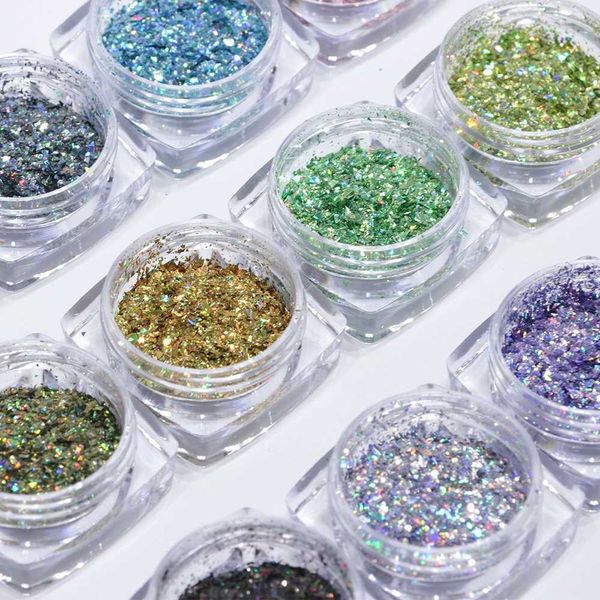 1pcs sparkles nail glitter mix nail art powder 3d colorful diy paillette art pigment dust decoration manicures tips, Silver;gold
1pcs sparkles nail glitter mix nail art powder 3d colorful diy paillette art pigment dust decoration manicures tips, Silver;gold