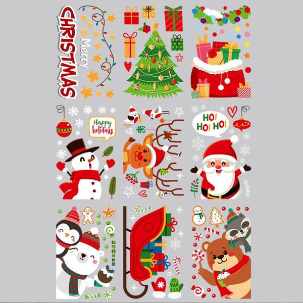 wall stickers christmas window merry decorations for home snowman elk sticker kids room decals year
wall stickers christmas window merry decorations for home snowman elk sticker kids room decals year