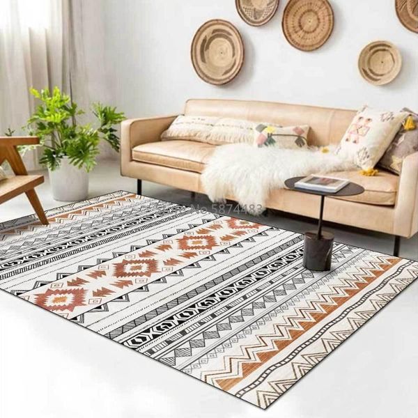 fashion bohemian geometric ethnic style black and white brown living room bedroom bedside carpet floor mats carpets
fashion bohemian geometric ethnic style black and white brown living room bedroom bedside carpet floor mats carpets