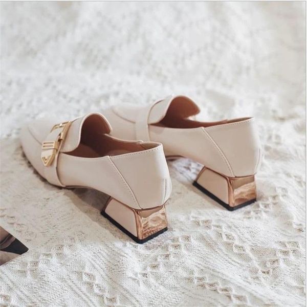 dress shoes thick-heeled women 2021 small leather british style all-match soft spring and autumn square toe shoe, Black
dress shoes thick-heeled women 2021 small leather british style all-match soft spring and autumn square toe shoe, Black