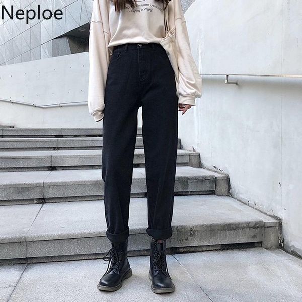 women's jeans neploe high waist hip loose straight denim pants metal button design pocket solid autumn summer 2021 s-xl trouser48803, Blue
women's jeans neploe high waist hip loose straight denim pants metal button design pocket solid autumn summer 2021 s-xl trouser48803, Blue
