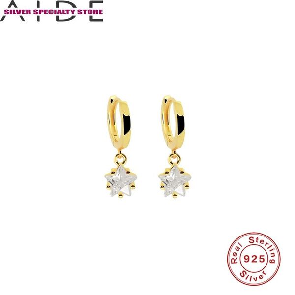 hoop & huggie aide star pendant earrings for women 925 silver 2021 fashionable jewelry zircon pendientes brincos aretes, Golden;silver
hoop & huggie aide star pendant earrings for women 925 silver 2021 fashionable jewelry zircon pendientes brincos aretes, Golden;silver
